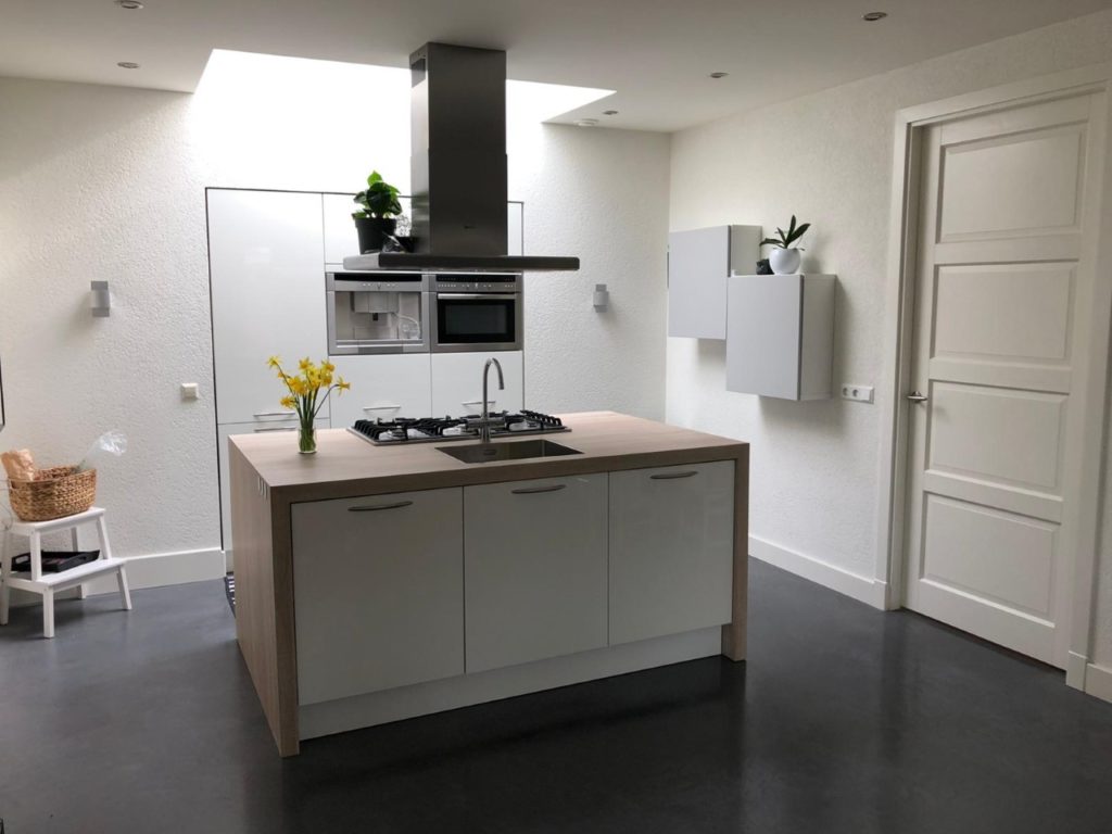 design keuken in de kleur wit