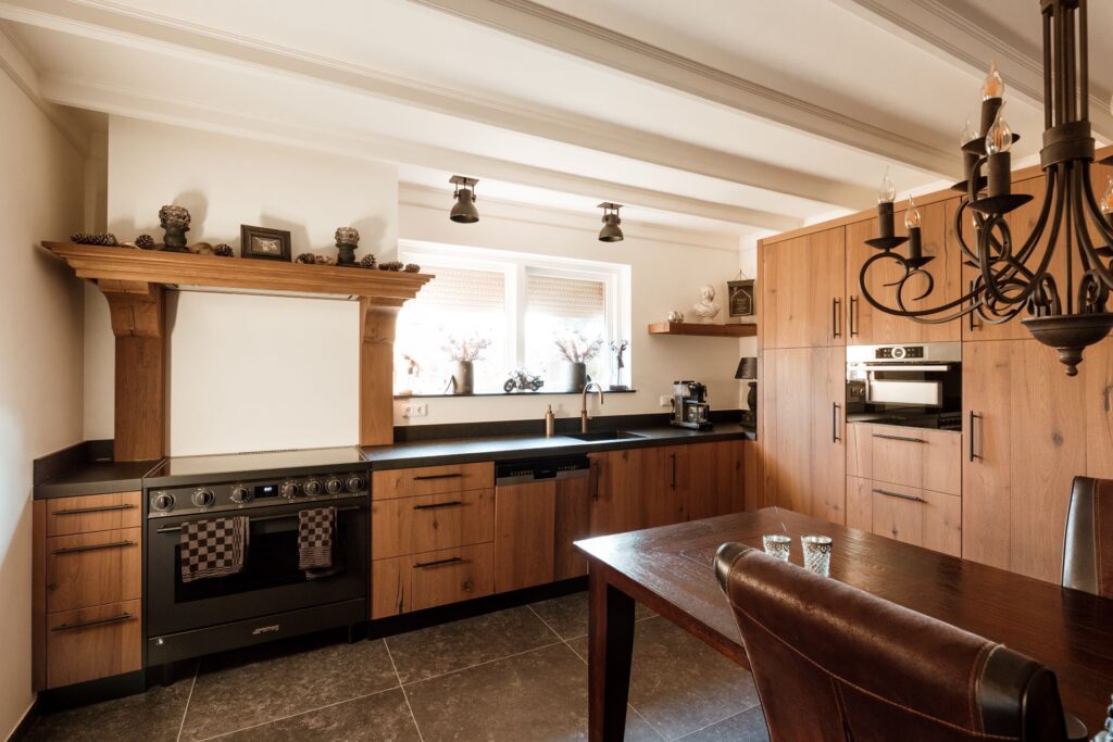 Landelijke keuken, houten keuken landelijk